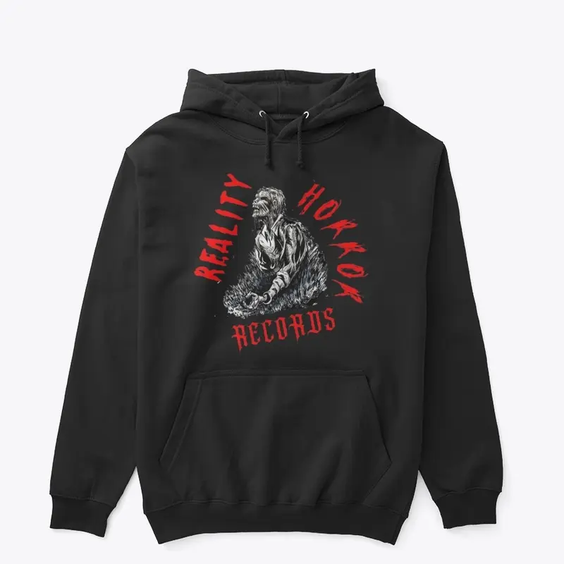 Reality Horror Records zombie hoodie