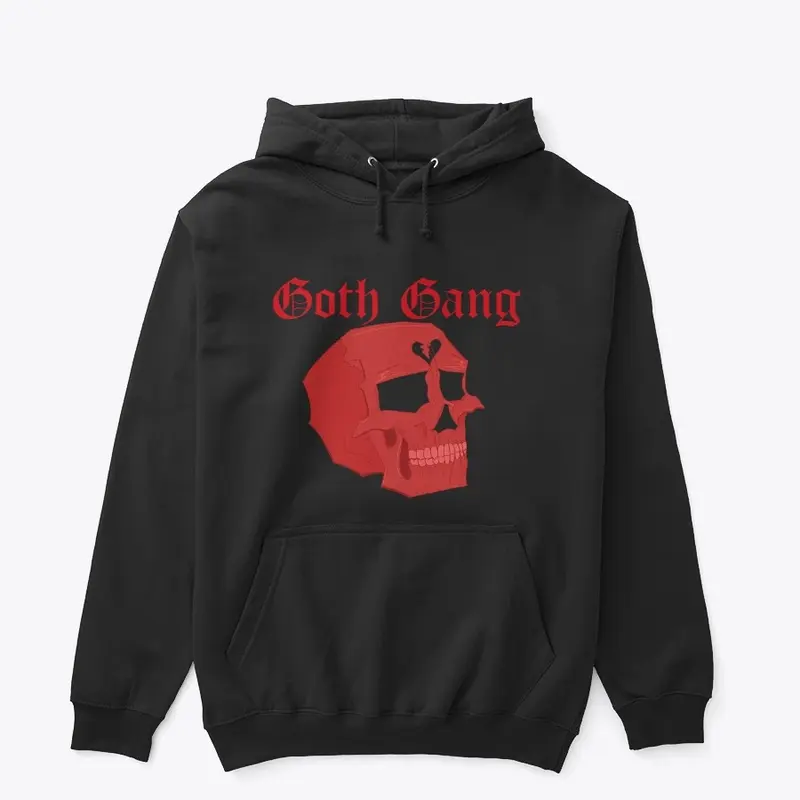 Goth Gang Skull hoodie