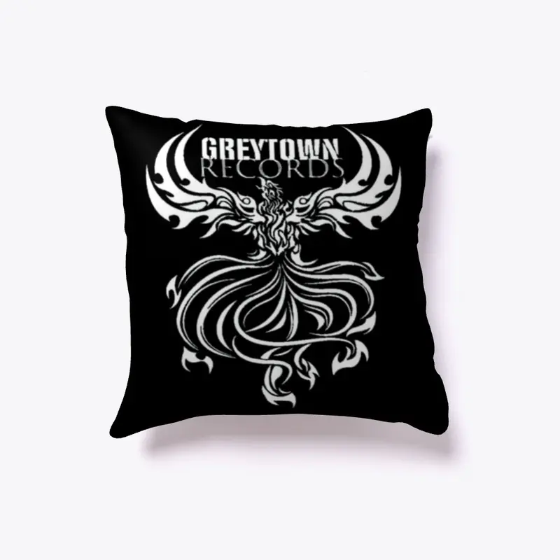 GreyTown Records pillow