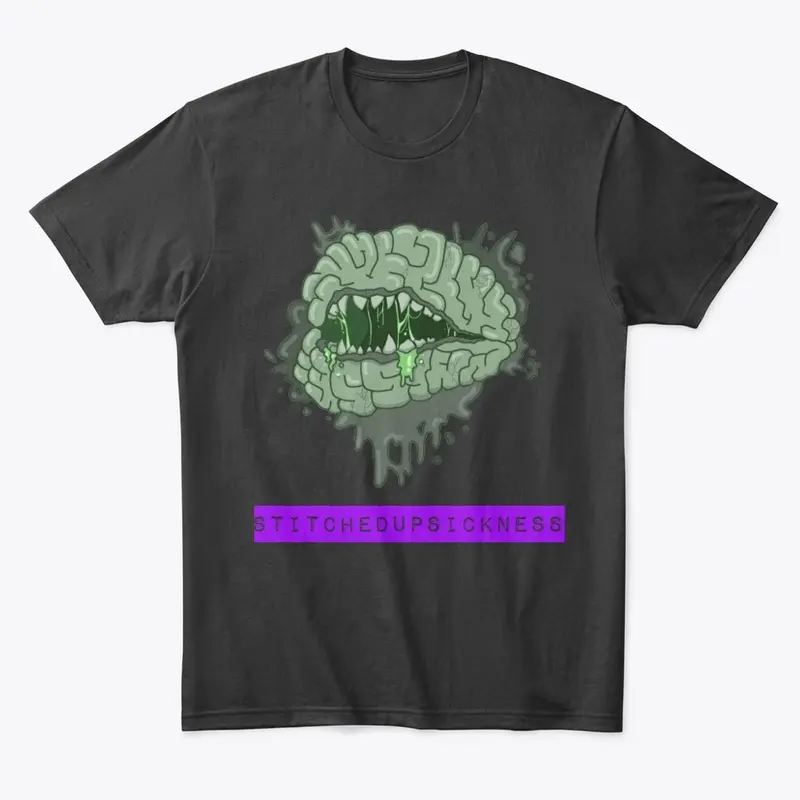 StitchedUpSickness toxic mind tee