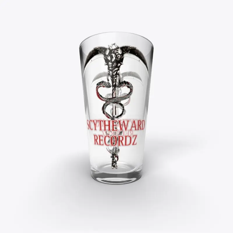 ScytheWard Records pint glass