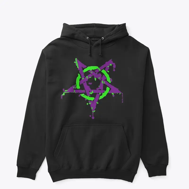 Mutant Minds pentagram hoodie 1