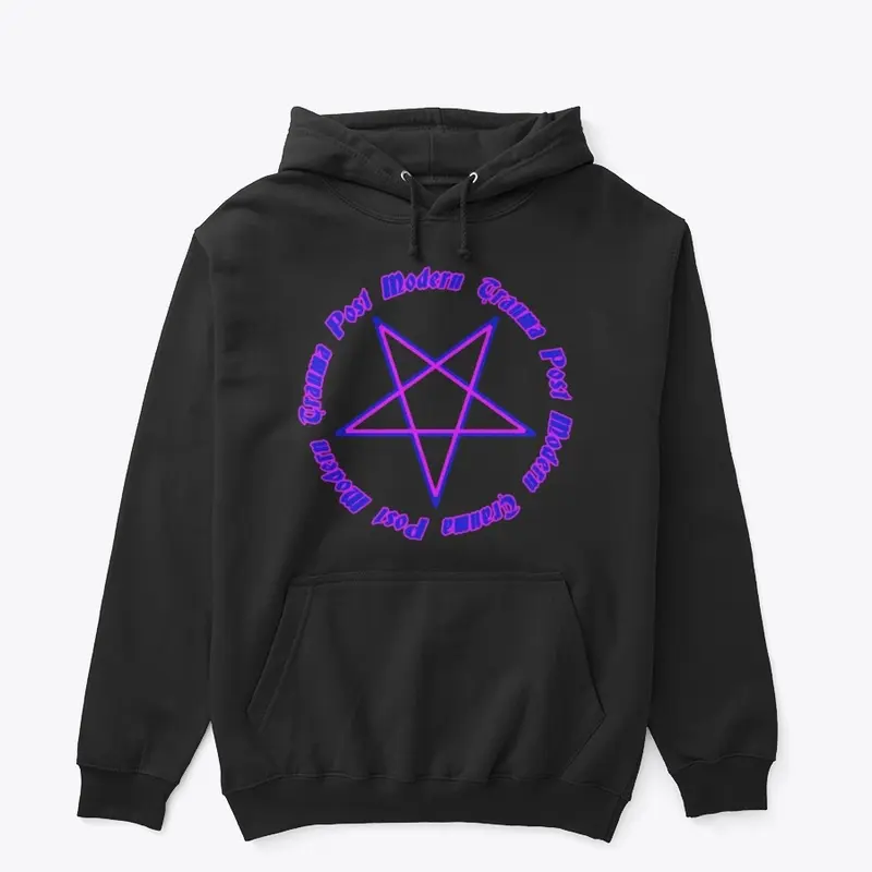 Post-Modern Trauma pentagram hoodie