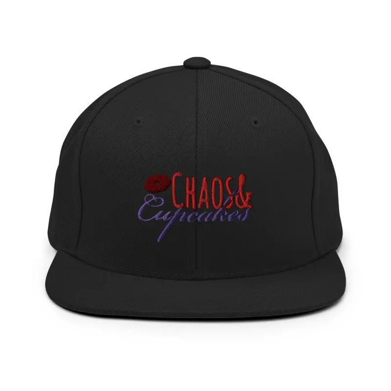 Chaos & Cupcakes lips snapback