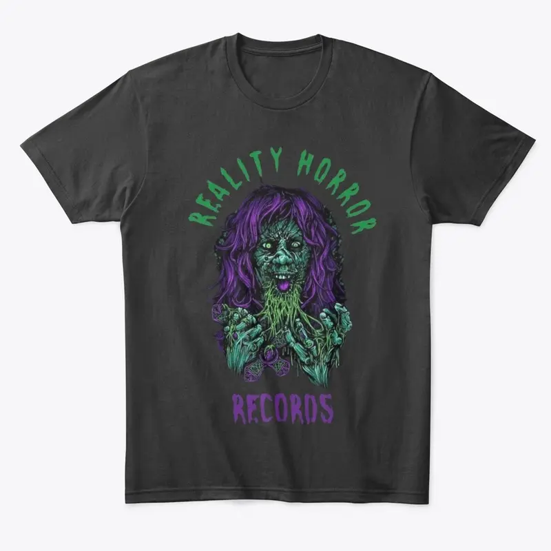 Reality Horror Records dead girl tee